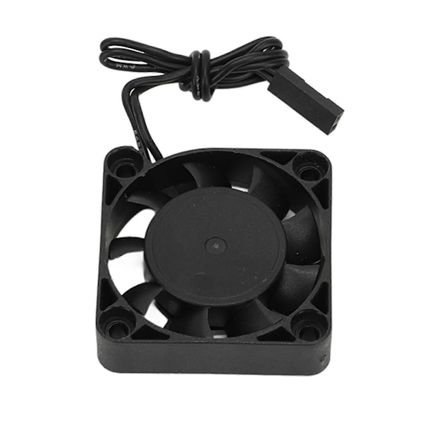 Traxxas Kevyt Rauta Muovi Jäähdytyspuhallin Musta 40 X 40mm RC Moottorin Jäähdytin 7.4V