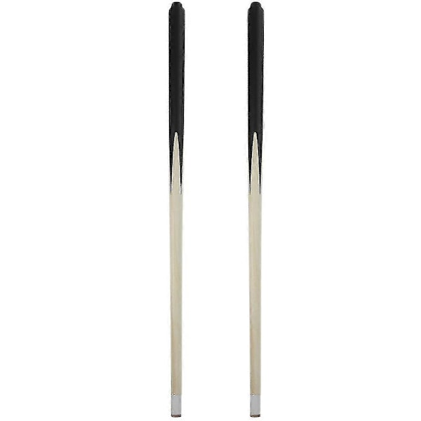 2 kpl Pool Cue Puinen Biljardikeppi Kätevä Keppi Lyhyt Pool Cue Keppi