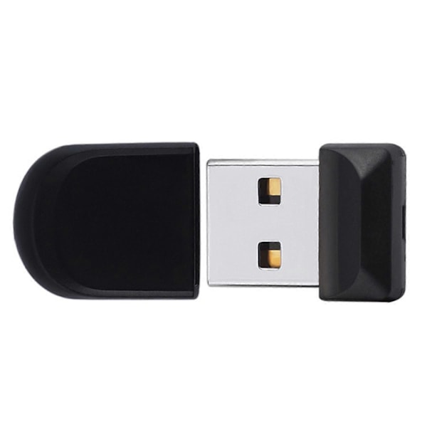 16GB USB-minne Tumme Mini U Disk Minnessticka Penna PC Laptop Lagring Svart