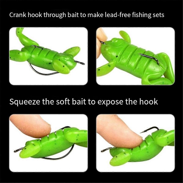 B Frog mjukt bete sparkande grodbete