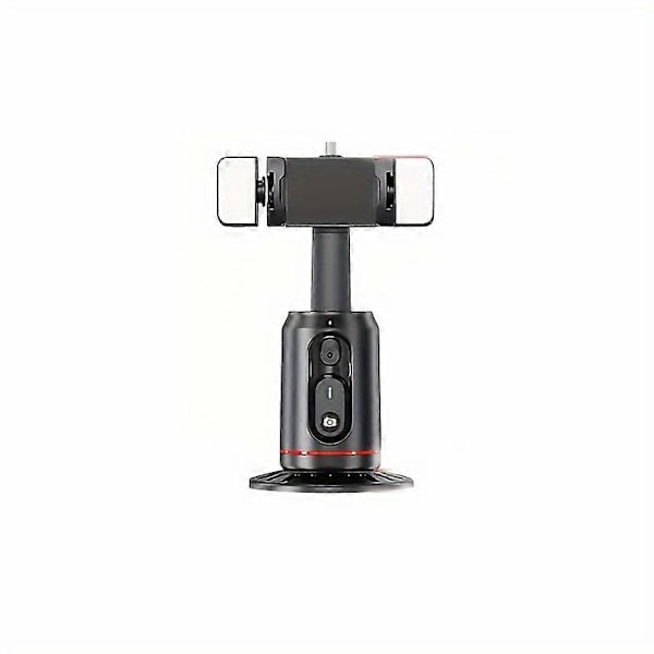 Automatisk sporings telefonholder med dobbelt fyldlys Telefonholder Bærbar alt-i-en Smart Selfie Stick 360 Rotation Hurtig ansigts- og objektsporing Cam