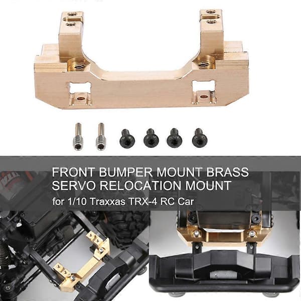 RC Modell Reservedel Messing Frontfanger Sett Metall Laget for TRX4