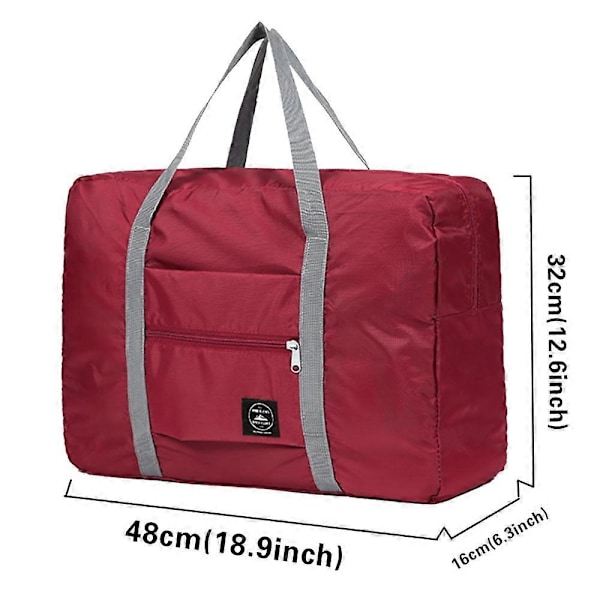 TINYAT Foldbar Rejsetaske Bagage Tote Tasker Til Kvinder Stor Kapacitet Rejse Organizer Tasker Dame Weekendtaske Gym Håndtasker Mænd