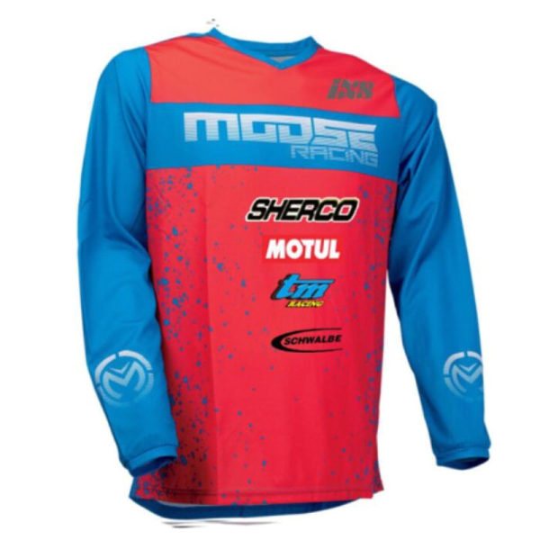 Motorcykel Racing Suit Mountain Bike Långärmad T-shirt style 1 XL