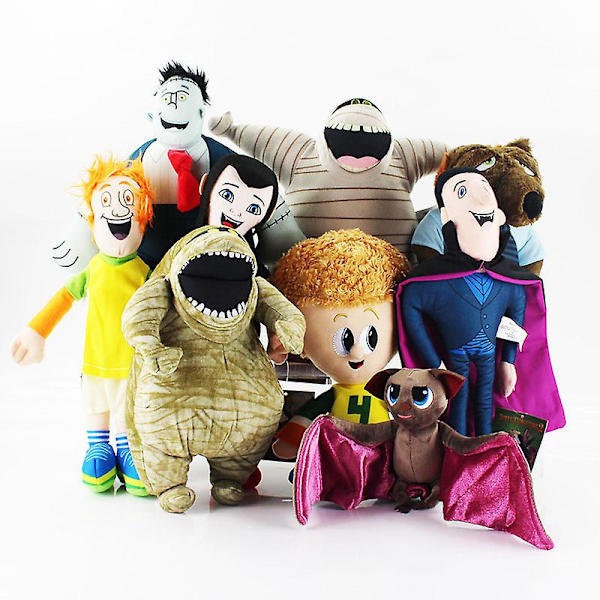 Hot Hotel Transylvania 2 Mavis Jonathan Dennis Dracula Fyllda plyschleksaker Mjuka roliga plyschdockor Födelsedagspresenter till barn 35cm