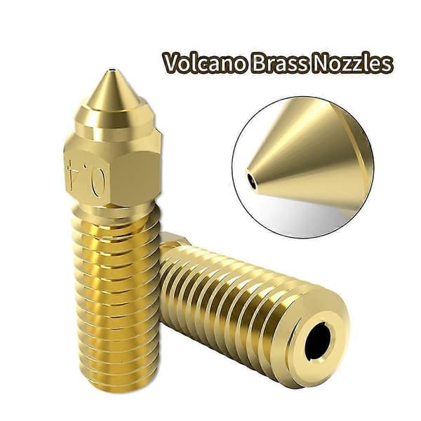 M6 Volcano Messing Dyse Erstatning 0.4mm For 1.75mm Filament 3D Printer - ya