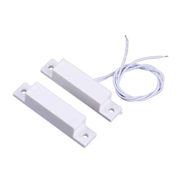 Magnetisk Dør Vindue Kontaktsensor Alarm Reed Switch Sikkerhed Tyverialarm