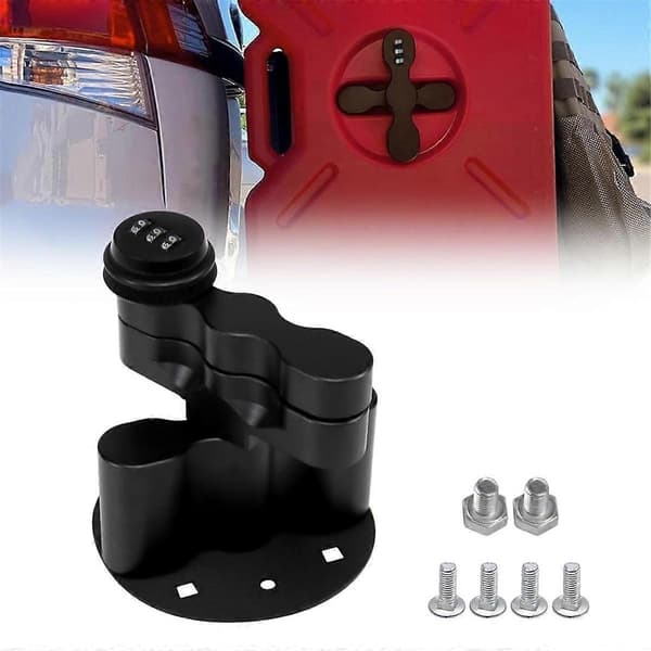 Pack Mount Kombinationslås, Låsande Pack Mount med Bakplatta för Standard Bränslepack, Wat
