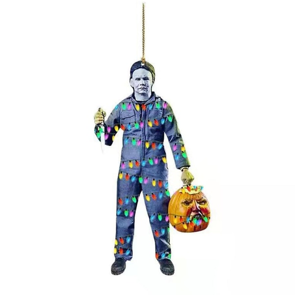 Auton taustapeilin koristeet riippuvat zombien Halloween -koristeet style 1