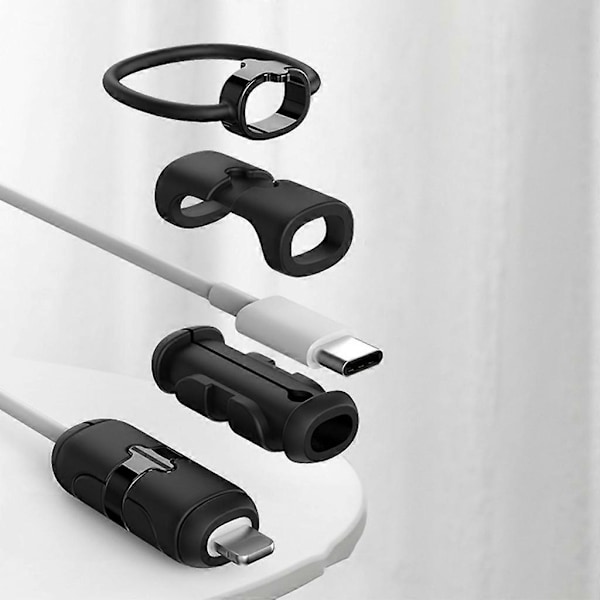 USB-johto Android-kaapelin suojus Laturin sarjakuva Purema Datakaapelin suojat