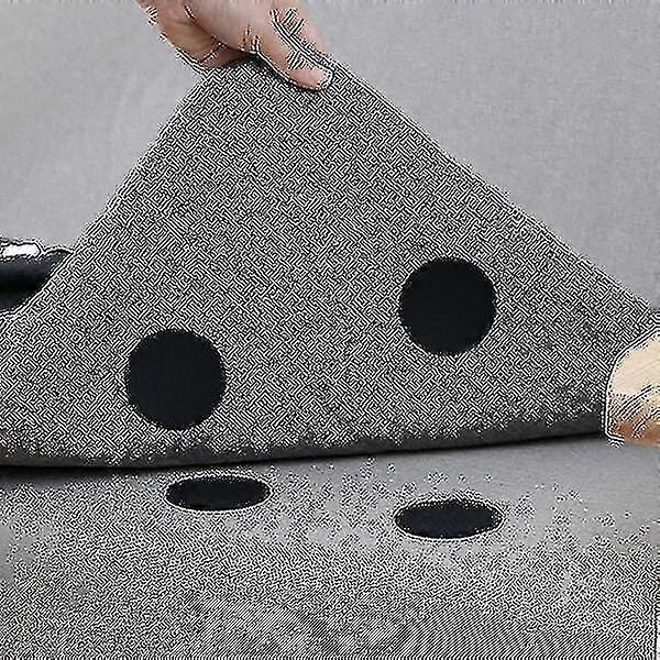 10 Par Anti-Curling Matttejp Rug Gripper Säker Fästning