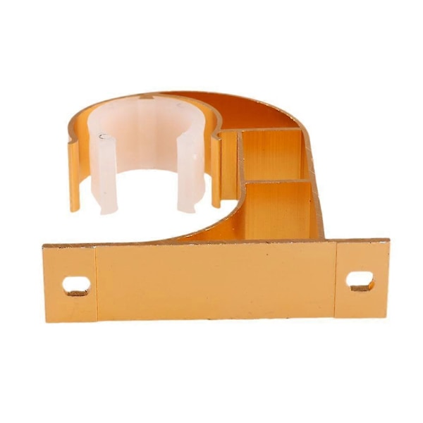2x Aluminiumlegering Draperistång Stödfäste Gardinstångshållare Väggmonterade Fästen
