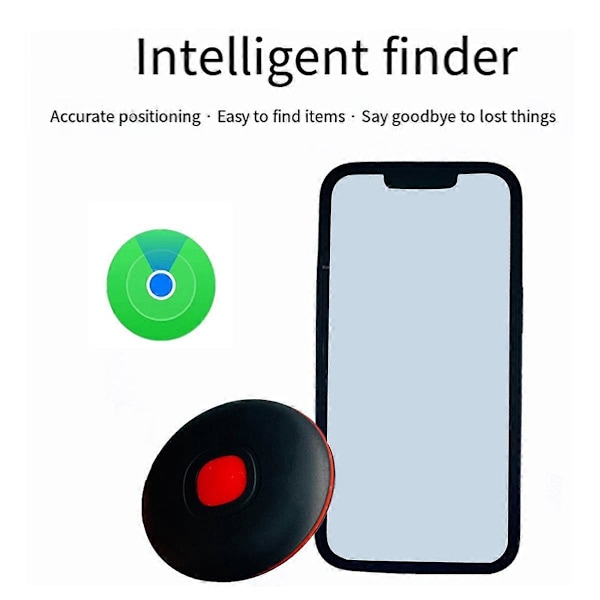 För Apple Bluetooth Spårningssökare Anti-Förlorad GPS Tracker, A