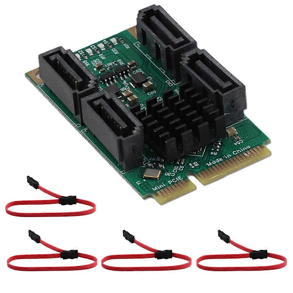 Udvidelsesadapter PCIE til SATA Udvidelseskort