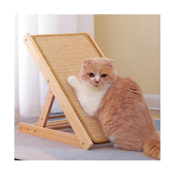 2-delt klorematte Sisal klorematte Klorematte for katter med teip klorematte 50 x 25 cm