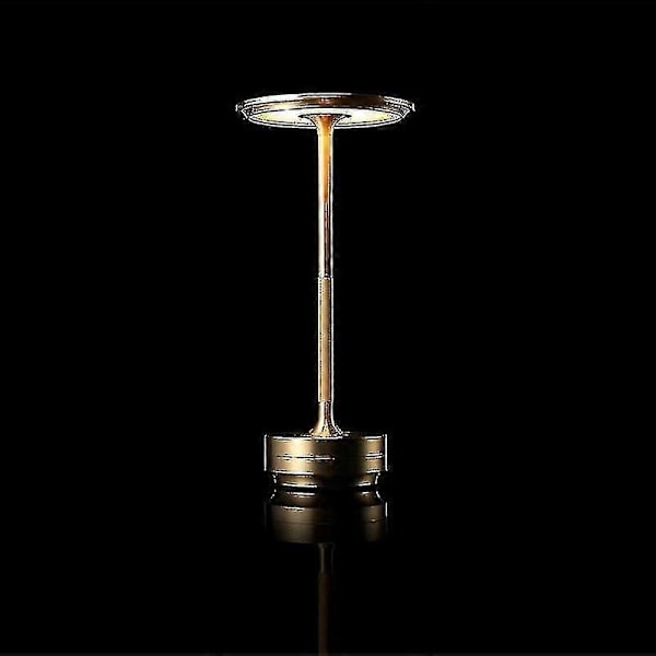 Trådløs Bordlampe Dæmpbar Vandtæt Metal USB Genopladelig Bordlampe - 1 stk. Kæledyr