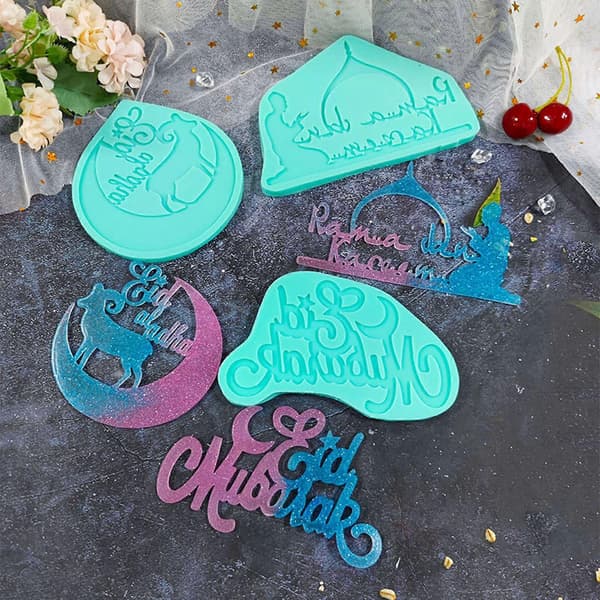 DIY Fondantforme Chokoladeforme Slikforme Bageudstyr Silikonemateriale