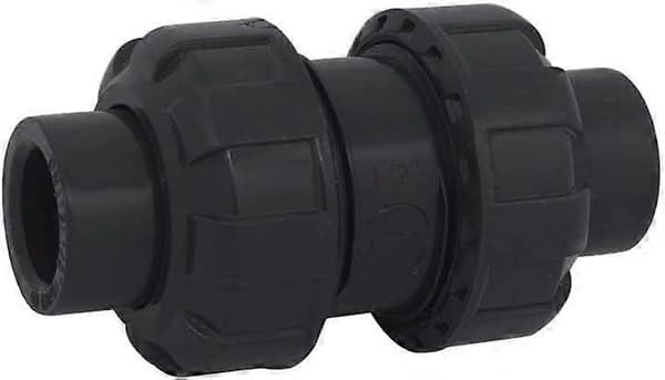 Kulkontrollventil pool kontrollventil anti-återflöde PVC-ventil (Innerdiameter 32mm)