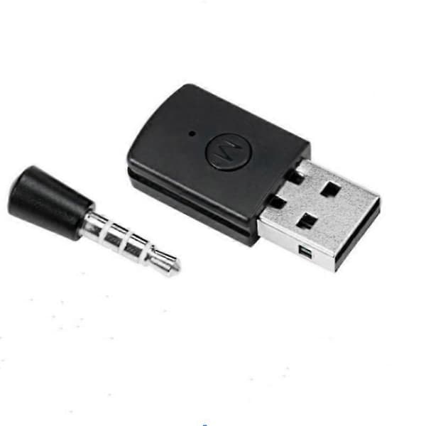 3,5 mm Bluetooth 4.0 dongle USB-adapter til PS4 3,5 mm Bluetooth 4.0+EDR USB-adapter til PS4 Stabil ydeevne Bluetooth-øretelefon