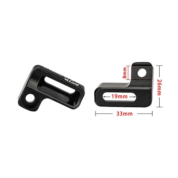 ZTTO Cykel Integrerad Växeladapter Höger