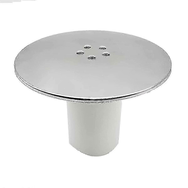 Duschbrunnstäcke, Duschbrunnstäcke 90mm/115mm Plug Drain Ersättningshål Krompläterad Fini