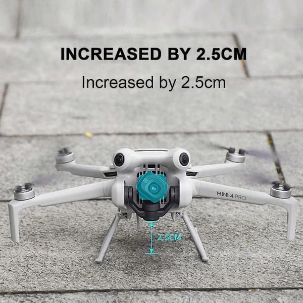 Landningsställsförlängning för DJI Mini 4 Pro Drönartillbehör Grey