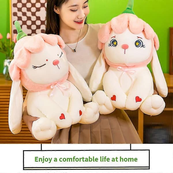 Rose Rabbit Anime-hahmo Pehmolelu Pehmeä Halikaveri Vauvan Unityyny