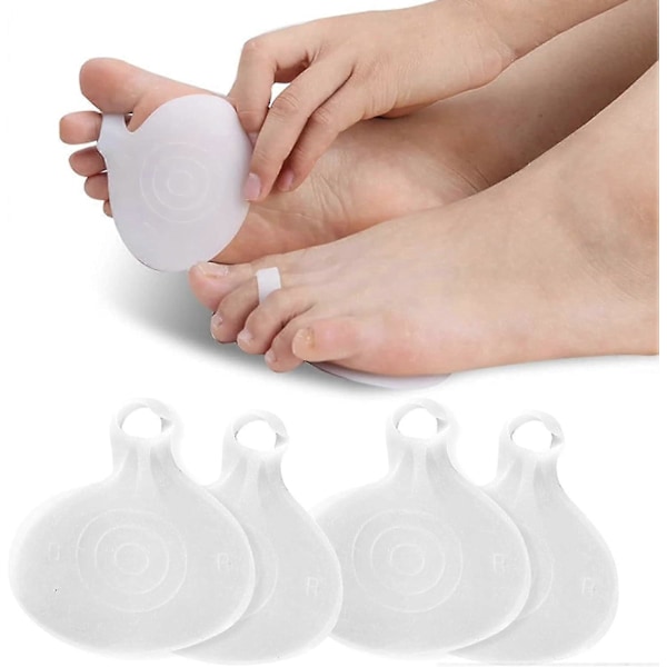 2 Par Metatarsaldynor För Kvinnor Och Män Mjuka Gel Skoinlägg För Fantastisk Smärtlindring Mortons Neurom