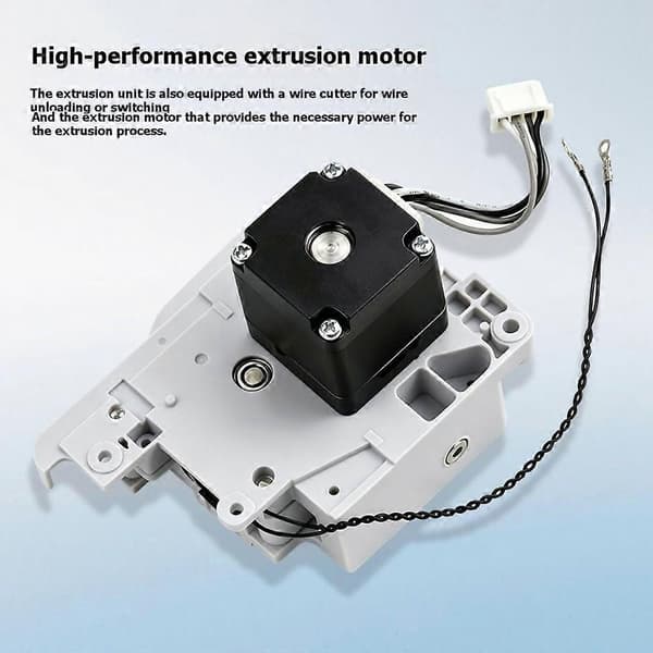 För Bambu Lab A1 /A1 Mini Extruder-enhet Härdad Stålväxel Extruder-kit för Bambu Lab 3D-skrivardelar
