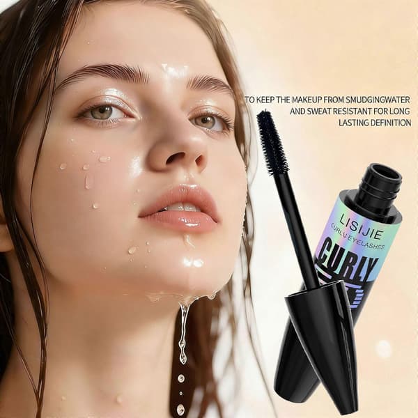 Lockig 5D Mascara, Vattentät, Volymgivande & Förlängande, 10g 3PCS