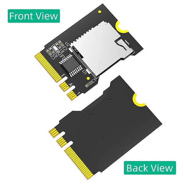 Ny Versjon Micro-SD Kort, TF SDHC SDXC til NGFF Key A-E Adapter