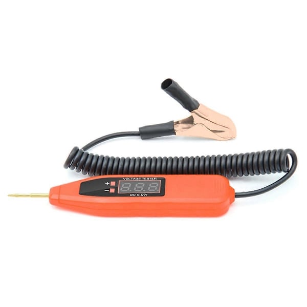 5-120V Bil LCD Digital Elektrisk Spänningstestare Penna