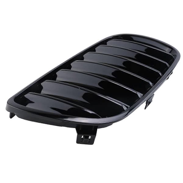1 par skinnende sort frontgrill kofanger nyregrill til E83 X3 Facelift 2007-2010
