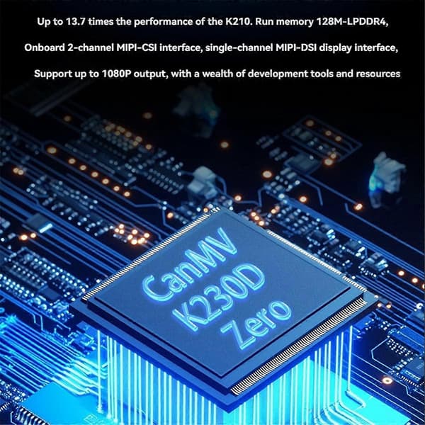 LCPI CanMV-K230D Zero Udviklingskort AI RISC-V Bundkort