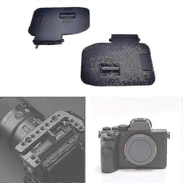 Precisionsvarvad Batterilucka Dörr Reparationsdel För Sony Alpha A7 Iii