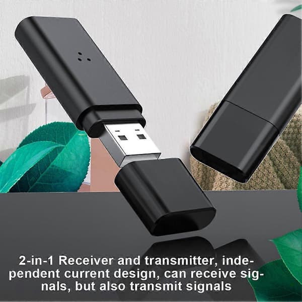 Universal Mini Bærbar Trådløs Bluetooth 5.0 Audio Receiver Transmitter USB/AUX