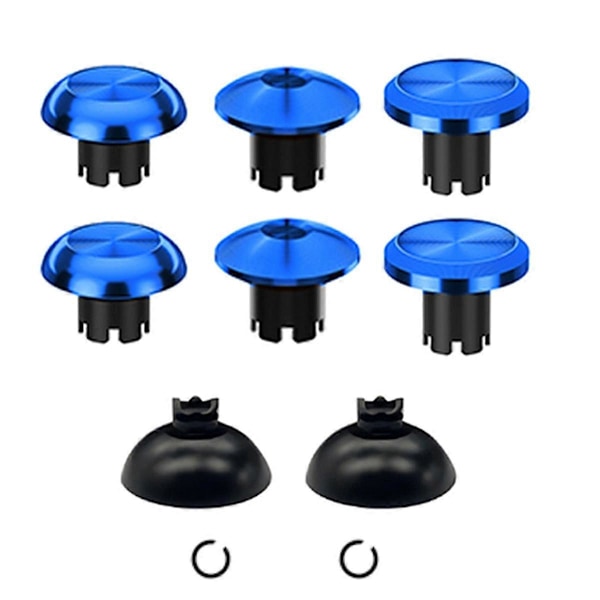 Tumspakar för PS5 SWITCH PRO/XBOX/PS4/PS5/EDGE Controller Blå