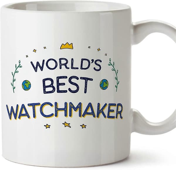 Urmaker Kopp Verdens Beste Morsomme Gave til Kolleger Keramisk 330ml Kopp