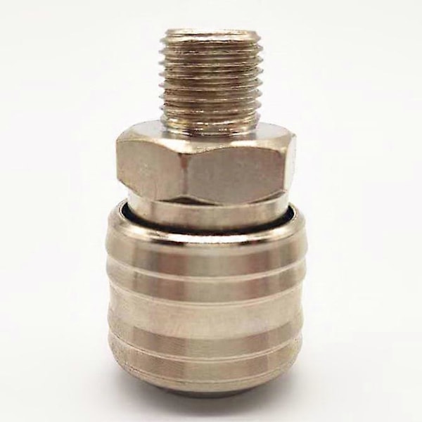 Luftkobling og stiksæt, luftslangefittings, industriel pneumatisk luftkompressor-konnektor, hurtigkoblings-tilbehørssæt, pakke med 6
