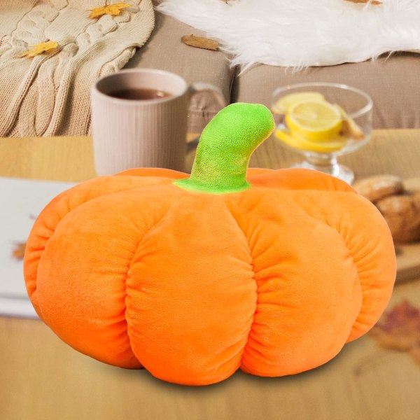 11,8 tommers plysj gresskar leke myk utstoppet gresskar Halloween Thanksgiving gave dekorasjon hjemmepynt gresskar plysj pute gresskar sofa pute