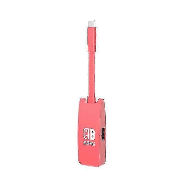 Mini Bærbar USB-C til 4K HDMI USB-port TV Dock Adapter Erstatning for Nintendo Switch OLED Dock Stationab
