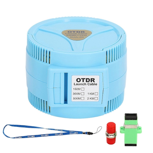 OTDR Startkabelboks SCUPC Til LCUPC SM Singelmodus OTDR Fiberoptisk Testforlengelseskabel 150M