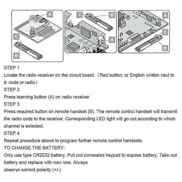 2 st 868MHz Garagedörrfjärrkontroll Grindsöppnare för SOMMER 4026 4020 TX03-868-4 TX03-868-2 868MHz Fjärrkontroll