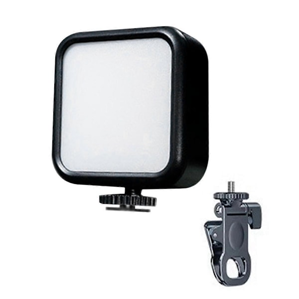 Handhållen RGB Blixt Fotograferingsbelysning Lampa Portabel Clip-on Ringblixt för , , Mobiltelefoner