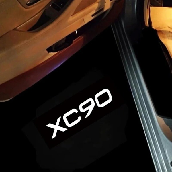 2X Bil LED Dörr Välkomstljus Logotyp Projektor Spökskugga Ljus För VOLVO V90 V60 S90 S60 XC40 XC60 XC90 S80 V40 2008-2121 2019