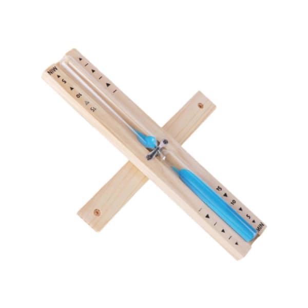 Sauna Timeglas Sand Timer 30 Minutter, Timeglas Varmebestandigt, Multipurpose Tidsstyring, Roterende Sandur til Bad