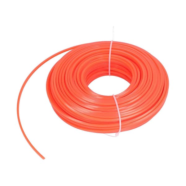 Nylon Trimmertråd 3mm Diameter 50m Längd för Bensindrivna Grästrimmers