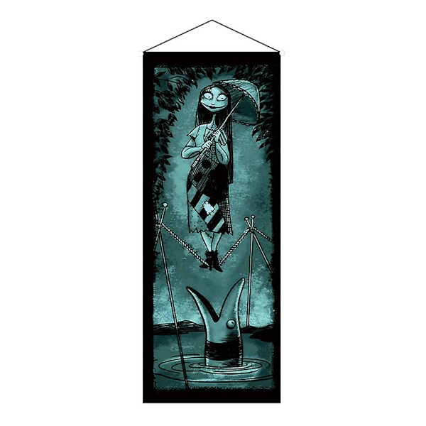 Halloween fest rekvisitter Mareridtet før jul hængende banner baggrund Hjem dekoration gaver style 1