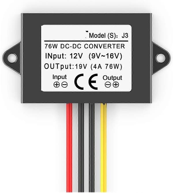 DCDC Boost Converter 12V til 19V StepUp Strømforsyning, 4A Stabil Udgang, 9V-16V Bredt Indgangsområde