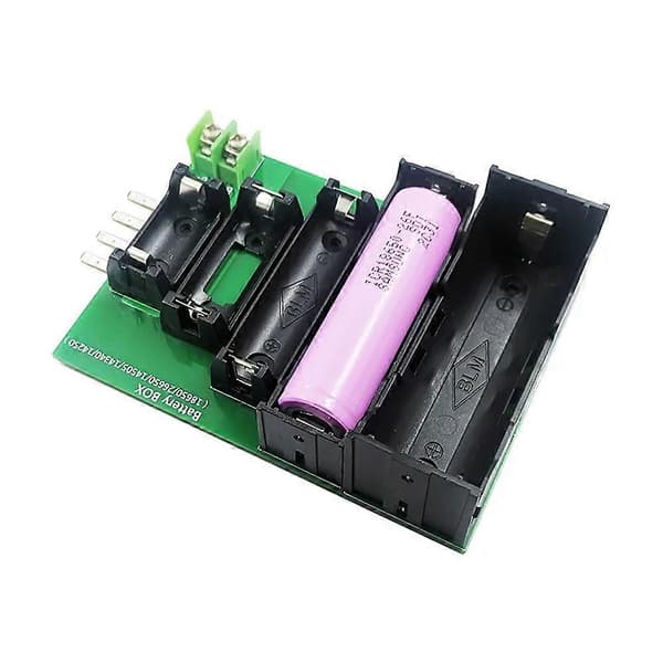 Batteritester Case 4 & 2-leder Terminal 18650 26650 14505